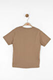 Nk Erkek Çocuk Autumn Tshirt 4-8 Yaş Camel