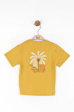 Nk Erkek Bebek Kaplan Tshirt 1-4 Yaş Sarı