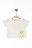 Nk Kız Bebek Green Tshirt 1-4 Yaş Krem