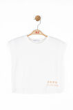 Nk Kız Çocuk Anew Tshirt 8-16 Yaş Ekru