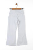 Nk Kız Çocuk İspanyol Pantolon 8-14Yaş Beyaz
