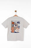 Nk Erkek Çocuk AdventureTshirt 8-14 Yaş Krem