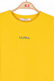 Nk Kız Çocuk Paloma Tshirt 4-8 Yaş Sarı