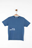 Nk Erkek Çocuk Summer Tshirt 4-8 Yaş İndigo