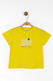 Nk Kız Çocuk Matters Tshirt 4-8 Yaş Sarı