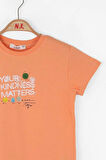 Nk Kız Çocuk Matters Tshirt 4-8 Yaş Yavruağzı