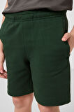 Tommylife Erkek Çocuk Pamuklu Şort 7-15 Yaş Yeşil