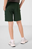 Tommylife Erkek Çocuk Pamuklu Şort 7-15 Yaş Yeşil