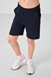 Tommylife Erkek Çocuk Pamuklu Şort 7-15 Yaş Lacivert