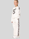 Jena Kız Çocuk Leopar Takım 7-14 Yaş Ekru