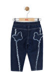 Nk Kız Bebek Jazz Denim Pantolon 1-4 Yaş Mavi