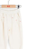 Nk Kız Bebek Little Pantolon 1-4 Yaş Krem