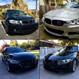 Bmw 3 serisi f30 (11 tırnak) M Panjur Böbrek Şeridi 2013-2017 arası