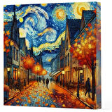 Kitap: Van Gogh 3 Sokak - Çizgisiz Yan Boyamalı Defter