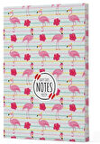 Flamingo 2 - Yan Boyamalı Çizgili Defter