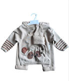 Bebendy Laura Baby Erkek Bebek/çocuk Alt Üst Şapkalı Takım 