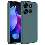 Tecno Spark Go 2023 Kılıf Lansman Tasarım İç Yüzeyi Kadife Silikon