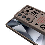 Galaxy S24 Ultra Kılıf Kamera Korumalı Baskılı Arka Yüzey Klas Kapak