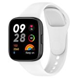 Xiaomi Redmi Watch 3 Ayarlanabilir Soft Silikon Suya Dayanıklı Kordon