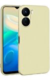 Vivo Y16 Kılıf Kamera Çıkıntılı Soft Silikon