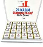 Öğretmenler Günü Çikolatası Özel kutu 500 GR