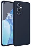 One Plus 9 Pro Kılıf Lansman Tasarım İç Yüzeyi Kadife Silikon