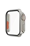 Apple Watch Uyumlu 44mm - Watch Ultra 49mm Kasa Dönüştürücü ve Ekran Koruyucu Gard 27  