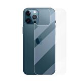 Ceponya Apple Uyumlu iPhone 12 Maxi Glass Arka Temperli Cam Koruyucu
