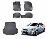 Hyundai Accent Blue  Rizline 3D Paspas ve Bagaj Havuzu