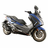 GP Kompozit Honda Forza 250 2023-2024 Uyumlu Üst/Alt Bacak ve Grenaj Koruma Seti Siyah