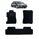 Rizline Honda Civic 2006-2012 Halı Paspas Kırmızı Yazılı
