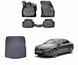Volkswagen Passat B8-B8.5 2015+  Rizline 3D Paspas ve Bagaj Havuzu