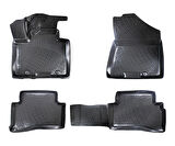 Hyundai Tucson 2015-2020 Rizline 3D Havuzlu Paspas ve Bagaj Havuzu Set Siyah