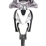 GP Kompozit Honda Dio 2021-2024 Uyumlu Bacak Koruma Siyah