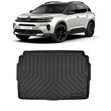 Rizline Citroen C5 Aircross Alt Konum 2023 ve Sonrası 3D  Bagaj Havuzu Siyah
