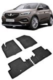 Sahler Opel Grandland X 2017-2022  4.5D Havuzlu Paspas Siyah