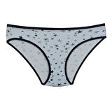 ASM1106 Kadın 3 lü Renkli Karışık Pamuklu Bikini Külot