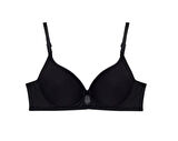 ASM1313 Kadın Siyah A Plus Comfort Mikro Kumaş Destekli Sütyen (161)
