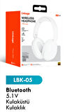 LKB 06 kulak üstü Bluetooth wireless Kulaklık