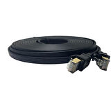 IRONSTAR 8Metre Cat8 Ethernet Flat Kablo - 40Gbps Hız Destekli