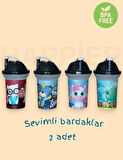 Çocuk Sevimli Bardak 300 ml- 2 adet- BPA içermez 