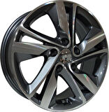 BK-813 6.5*16 5*114.3 ET45 67.1 GUN MACHINED XL