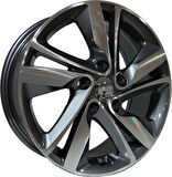 BK-813 6.5*16 5*114.3 ET45 67.1 GUN MACHINED XL