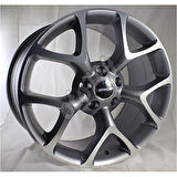BK-518 8*18 5*120 ET35 72.56 BLACK MACHINED