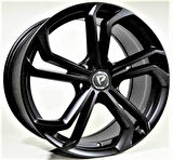 BK-5620 8*19 5*112 ET45 57.1 MAT BLACK XL