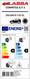 255-60R18-4X4 112T XL COMPETUS A/T 3