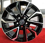 BK-5463 7*17 5*114.3 ET45 60.1 BLACK MACHINED XL