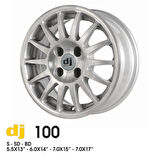DJ-100/A 5.5*13 4*100 ET30 67.1 SILVER