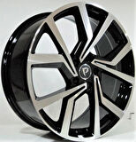 BK-5125 8*19 5*112 ET45 57.1 BLACK MAC XL