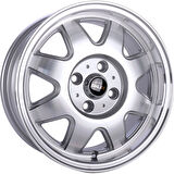 SLK-1546 6*14 4*100 ET35 73.1 SILVER MAC